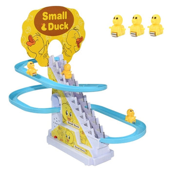 Rail Racing Track Electric Small Duck