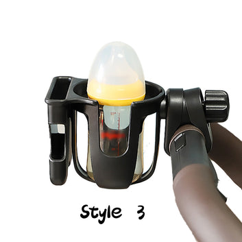 Stroller cup phone holder